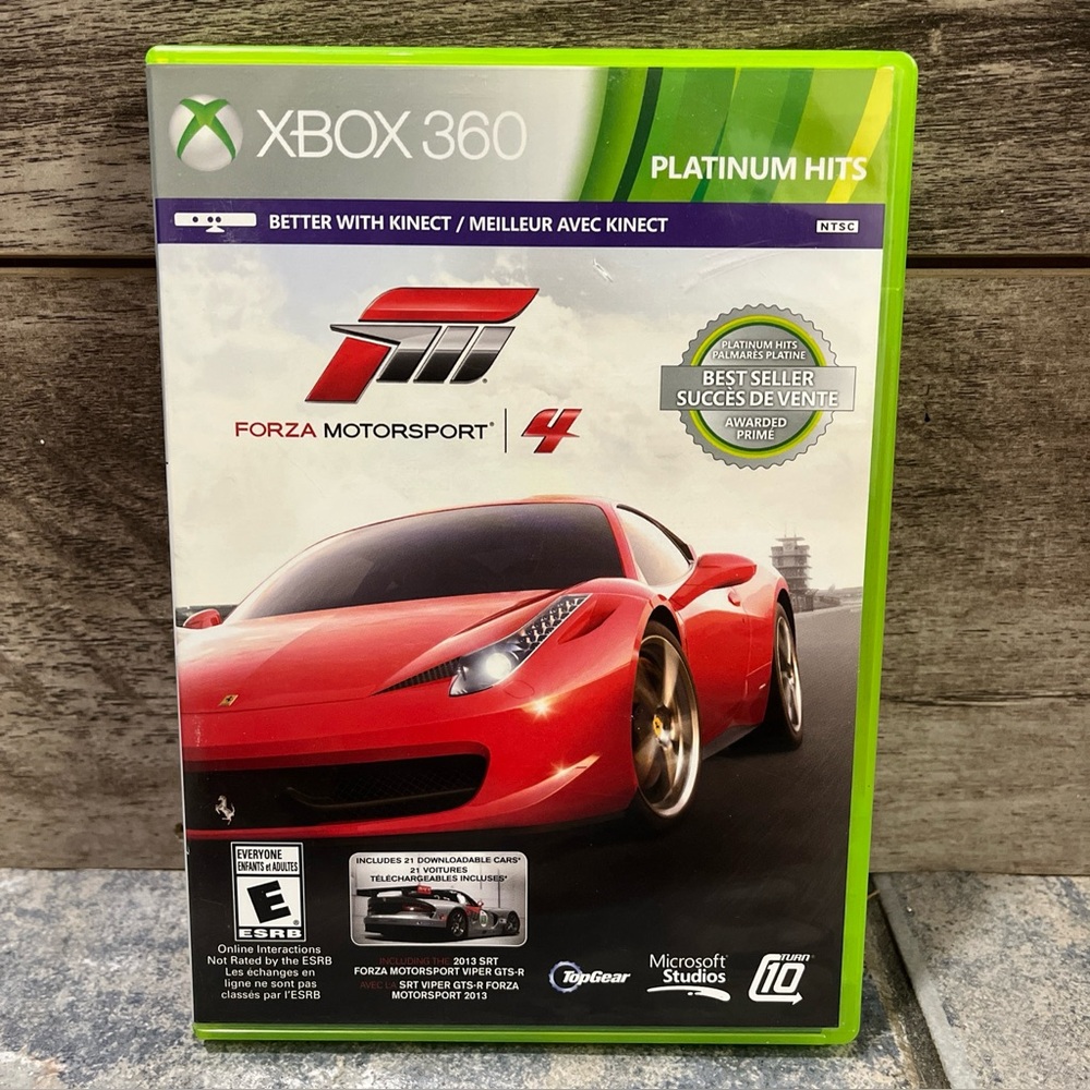 5 for $60 Forza 4 platinum edition x box 360